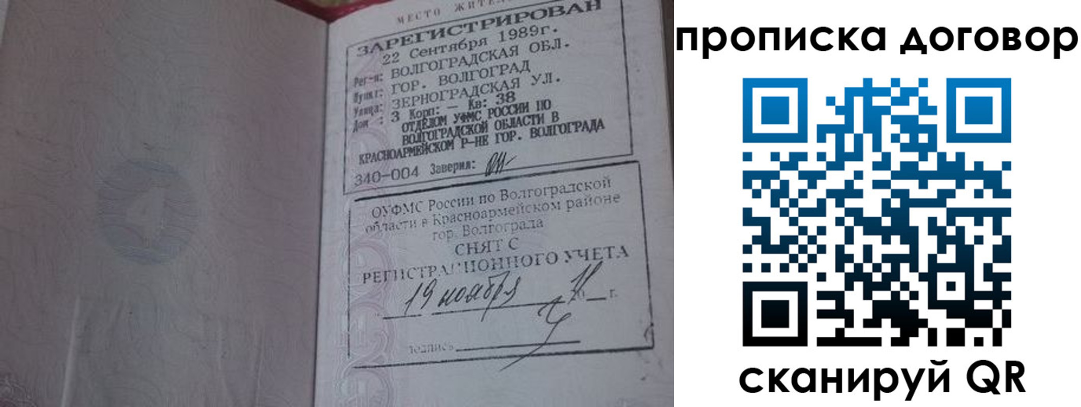 прописка в Струнино